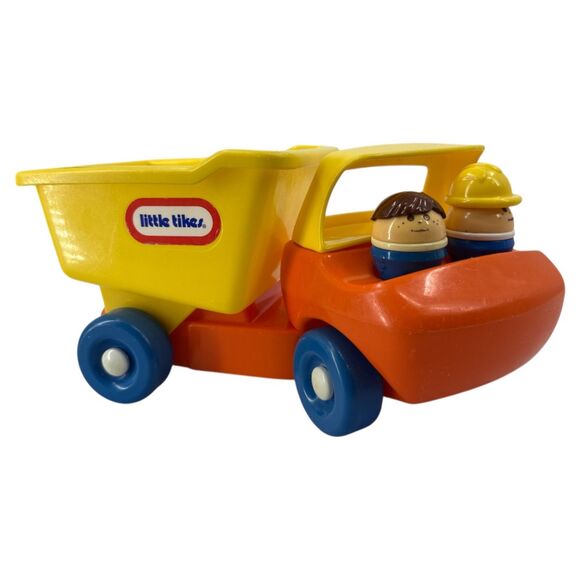 Little Tikes Dollhouse Toddle Tots Figures and Dump Truck VTG - Picture 4 of 6